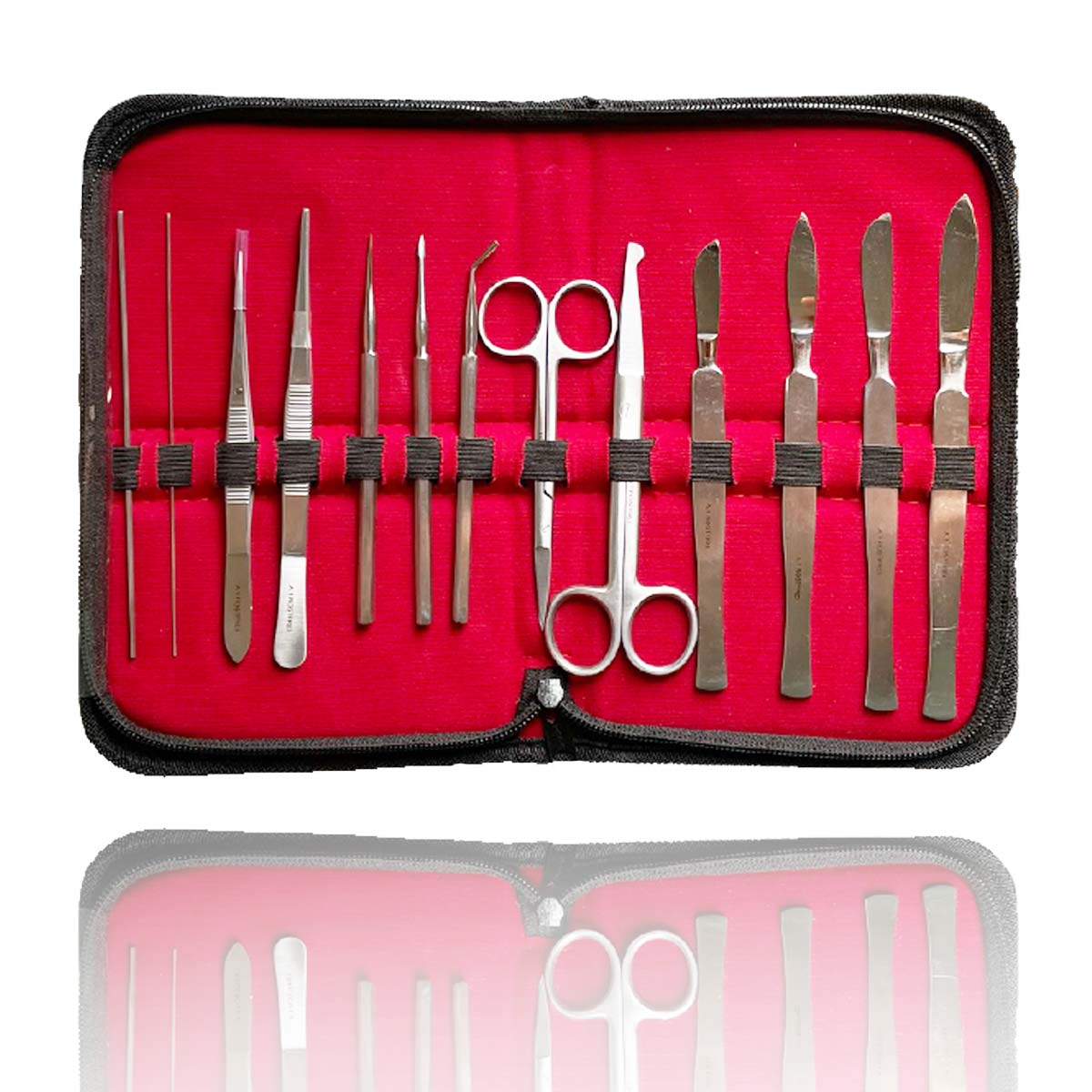 High-quality dissecting cutlery for doctors, 13 surgical instruments