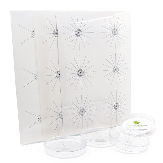 Orientierungs-Etiketten-Packung-Petri-Schale-90-mm-Sektorenstücke-onlineshop-DoctorLab-1
