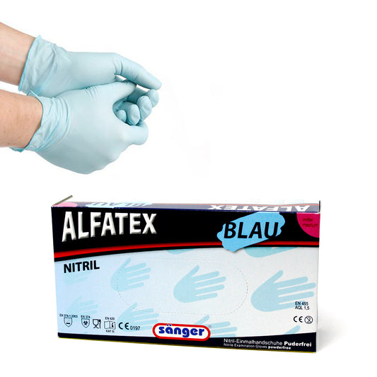 Sänger-PRIMA-Alfatex-Nitril-Handschuhe-100-Stück-pro-Packung-XS-XL-onlineshop-DoctorLab